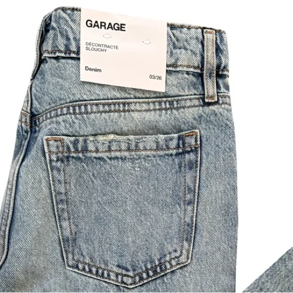 Garage Denim Slouchy Jean NWT Size 03/26 - Picture 4 of 6